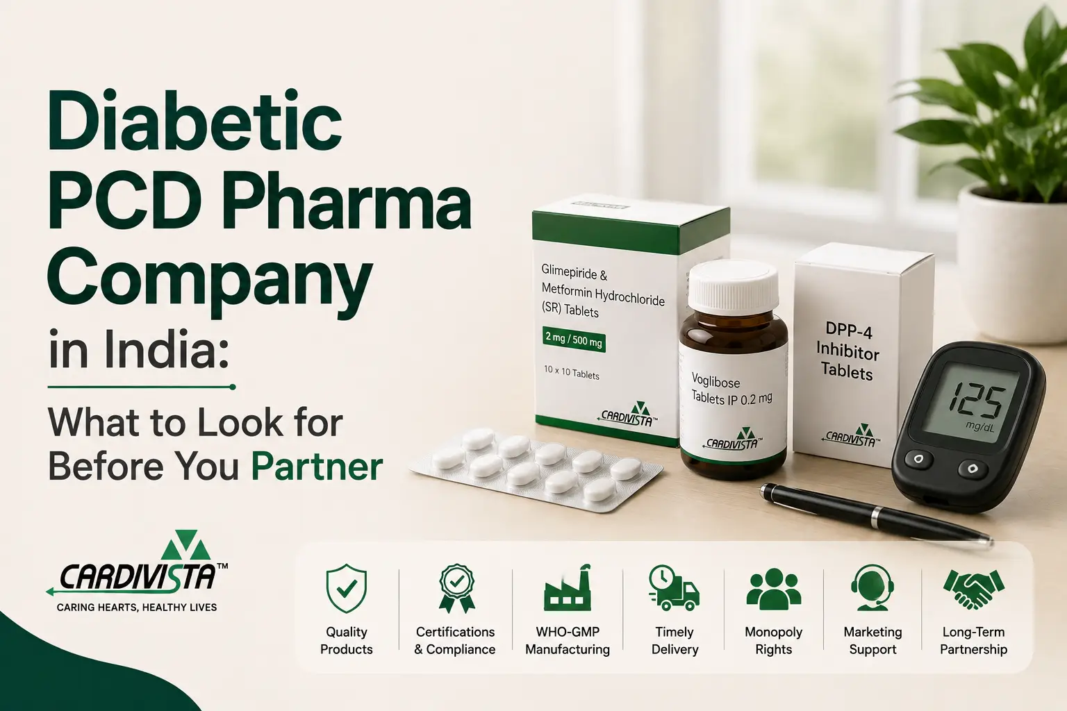 Diabetic PCD Pharma Company in India: What to Look for Before You Partner