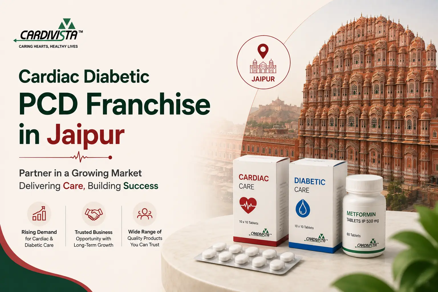 Cardiac Diabetic PCD Franchise in Jaipur