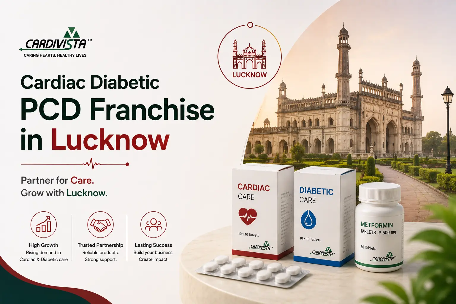 Cardiac Diabetic PCD Franchise in Lucknow