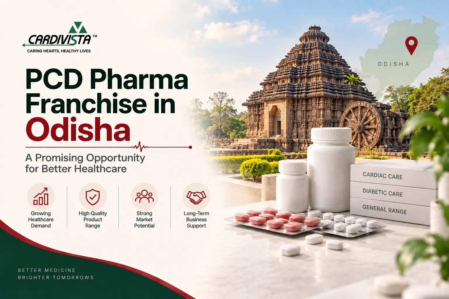 PCD Pharma Franchise in Odisha: The Cardiac-Diabetic Opportunity